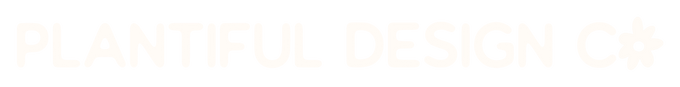Plantiful Design C✿ logo
