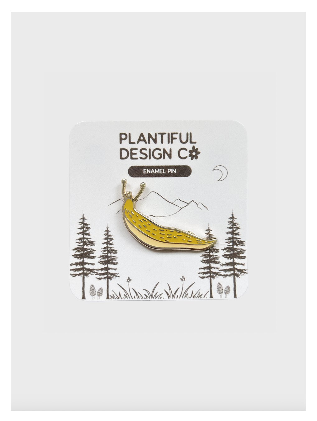 Banana Slug Enamel Pin