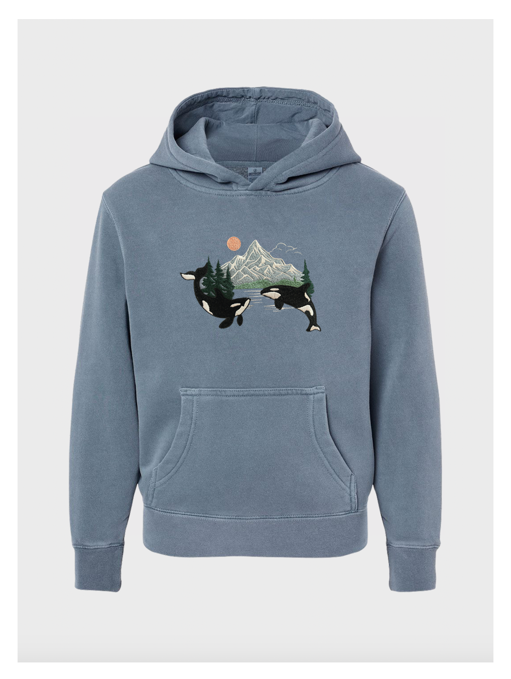 YOUTH Orca Whale Hoodie Sweatshirt – Plantiful Design C✿
