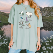 Cascade Mountains Field Guide Tshirt