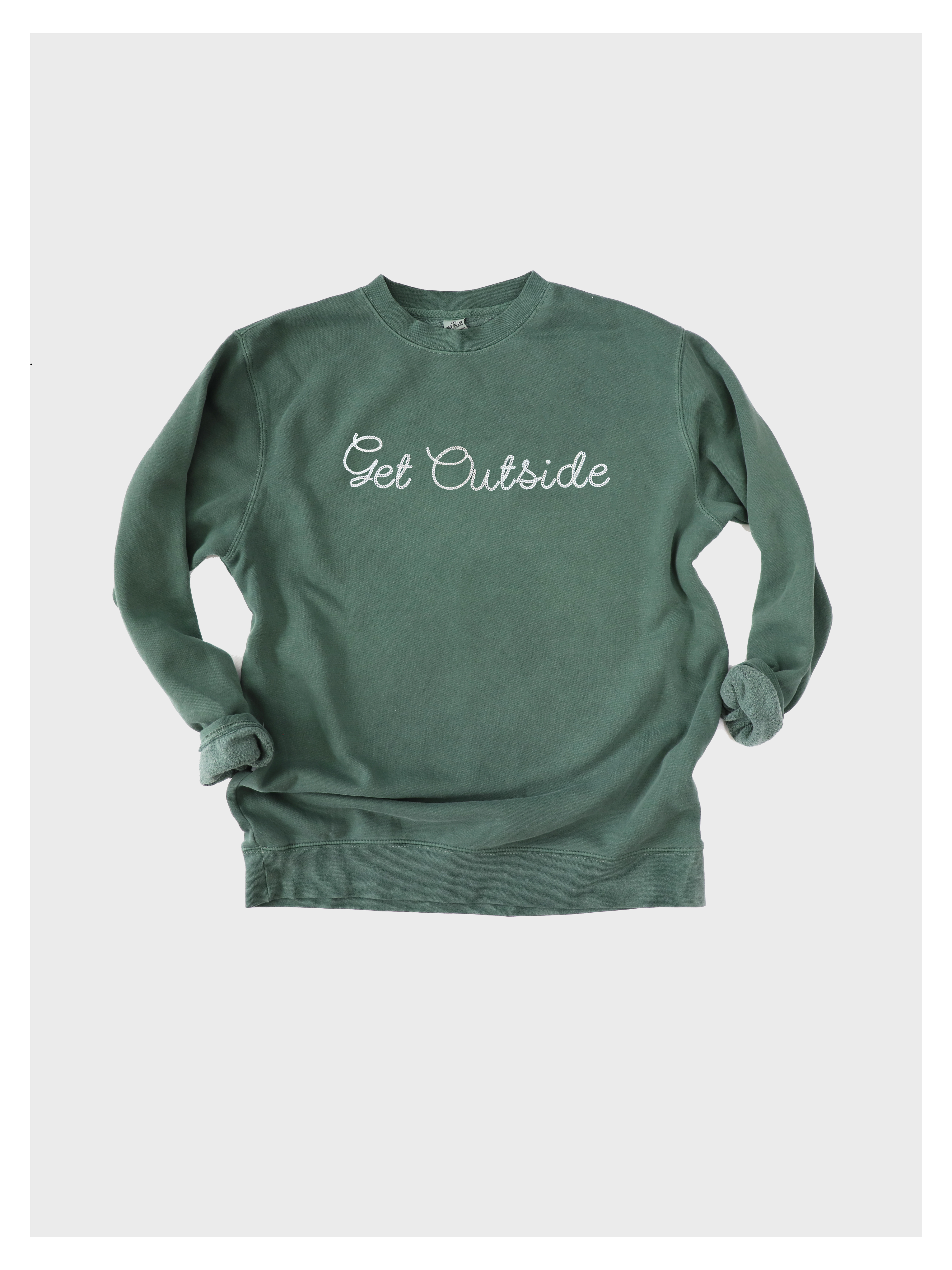 Get Outside Embroidered Sweatshirt