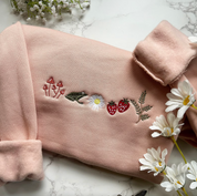 Cottagecore Embroidered Sweatshirt