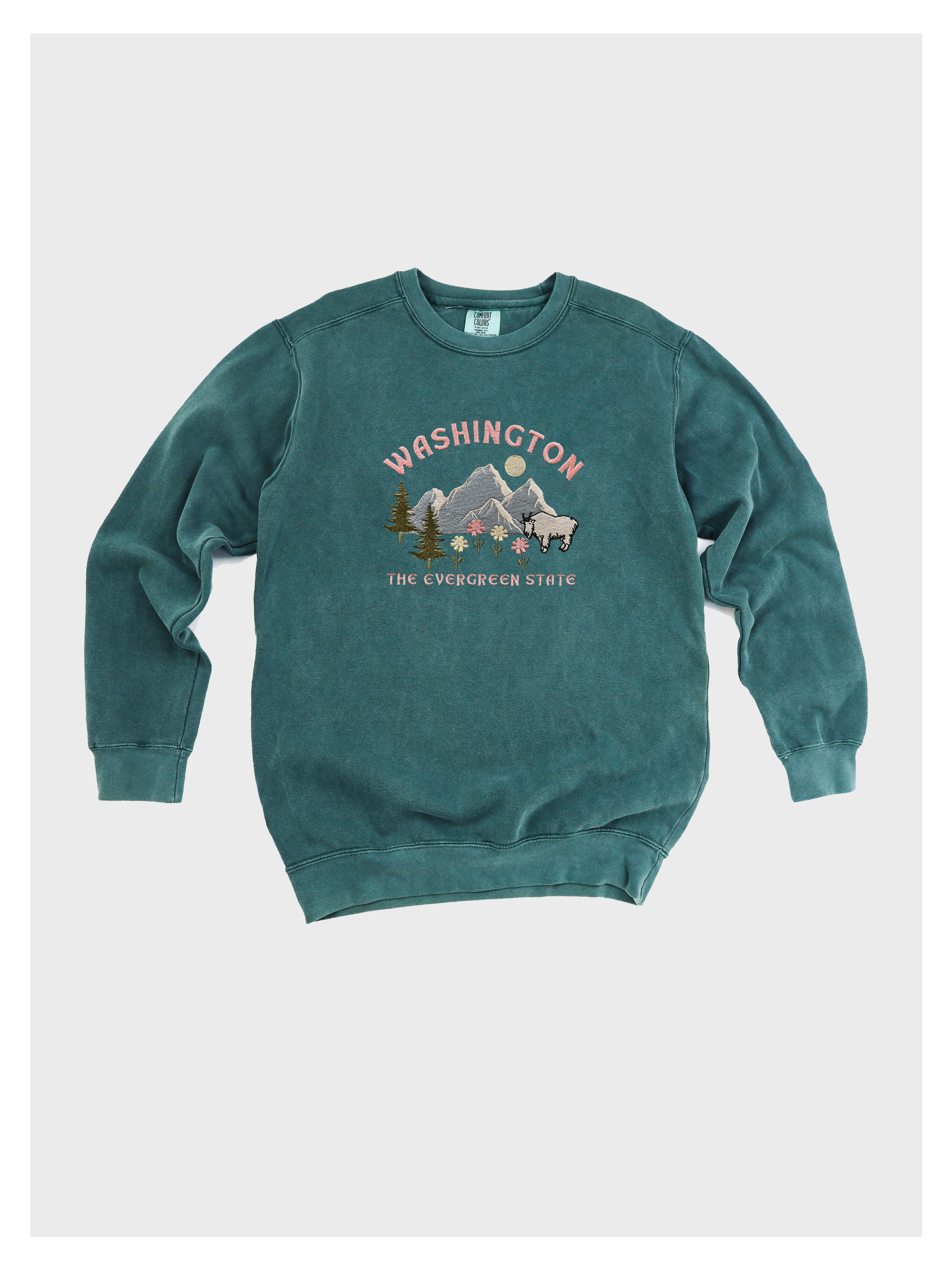 Washington State Embroidered Sweatshirt