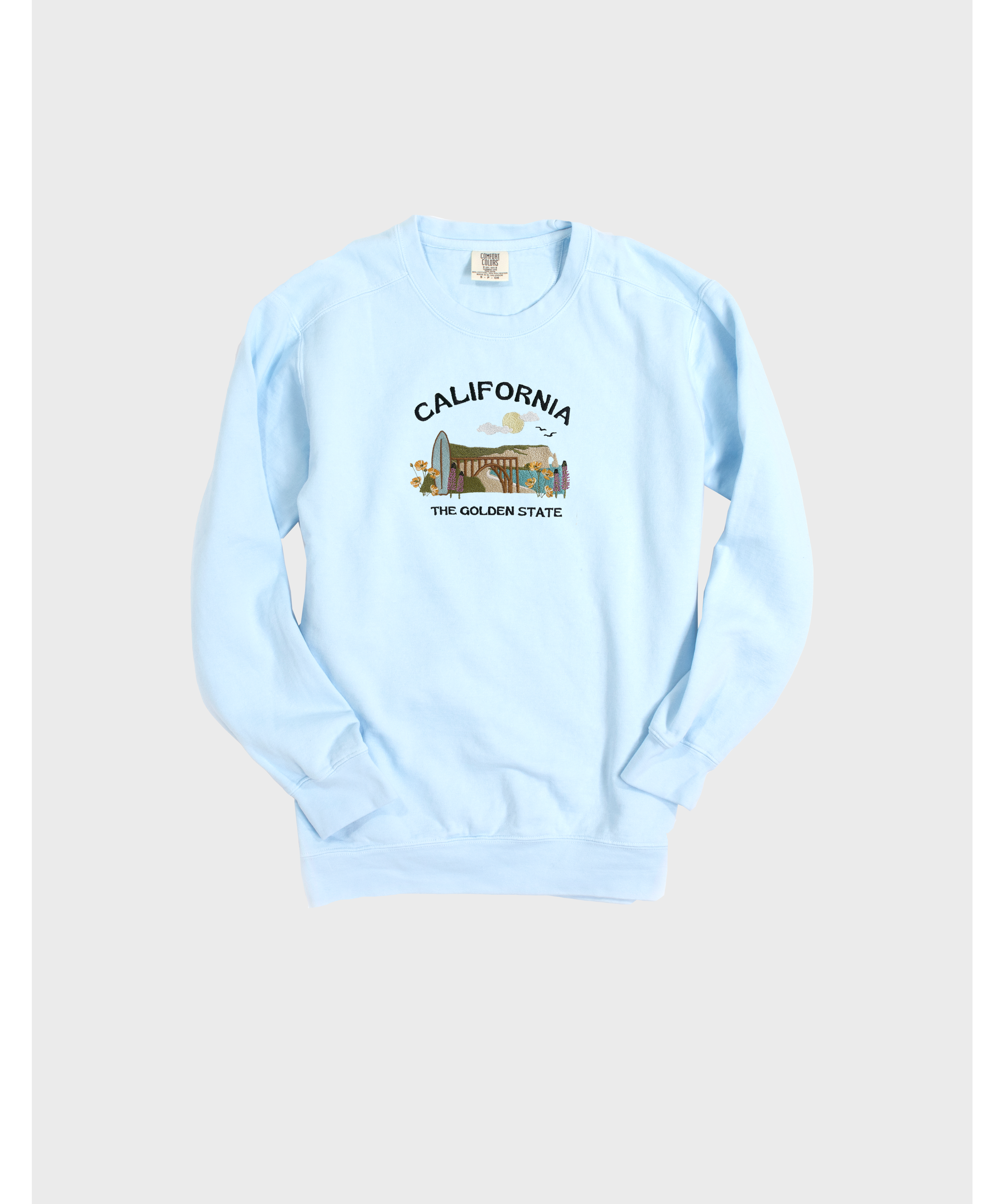 California State Embroidered Sweatshirt Small - Main Image