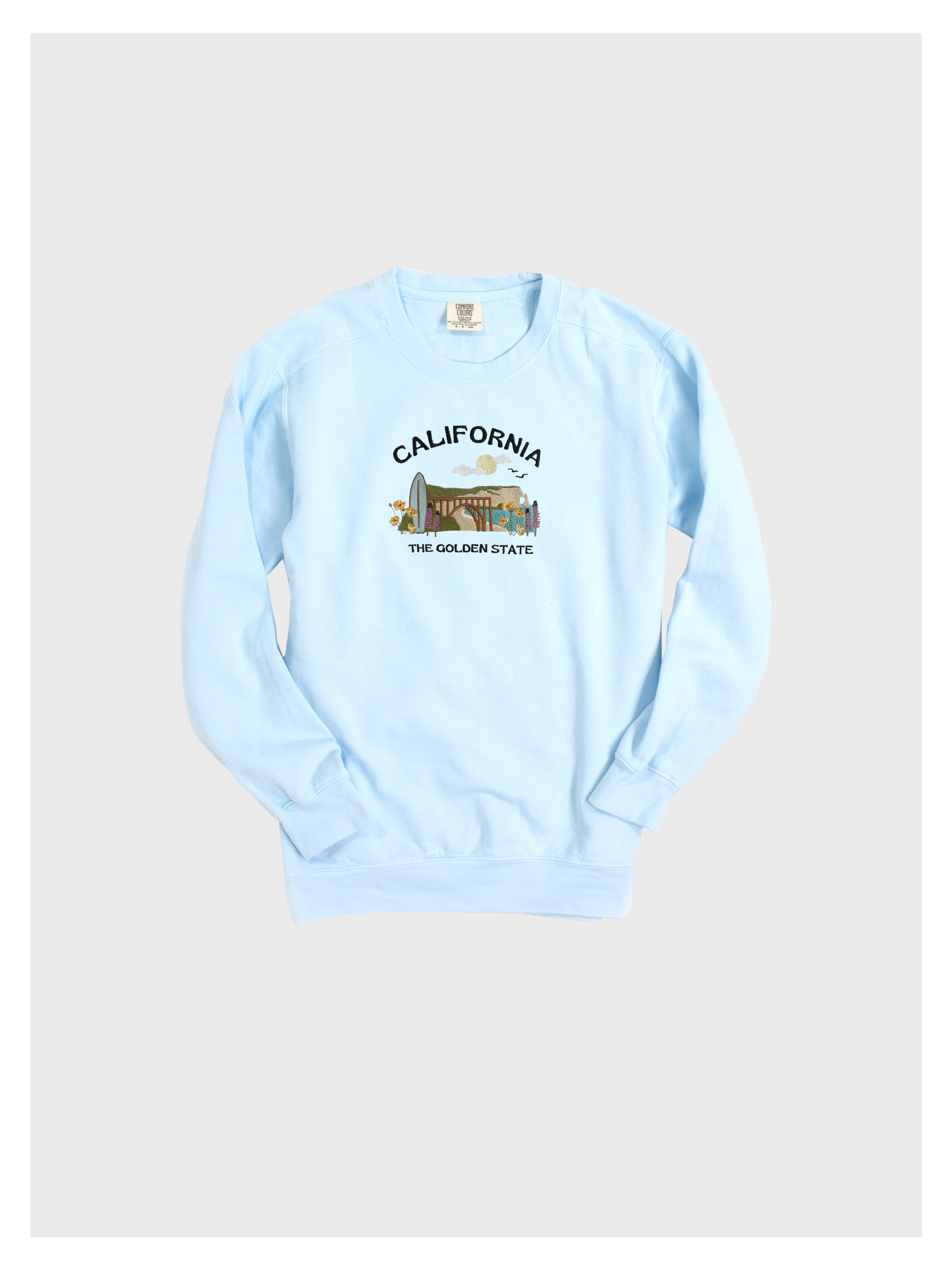 California State Embroidered Sweatshirt