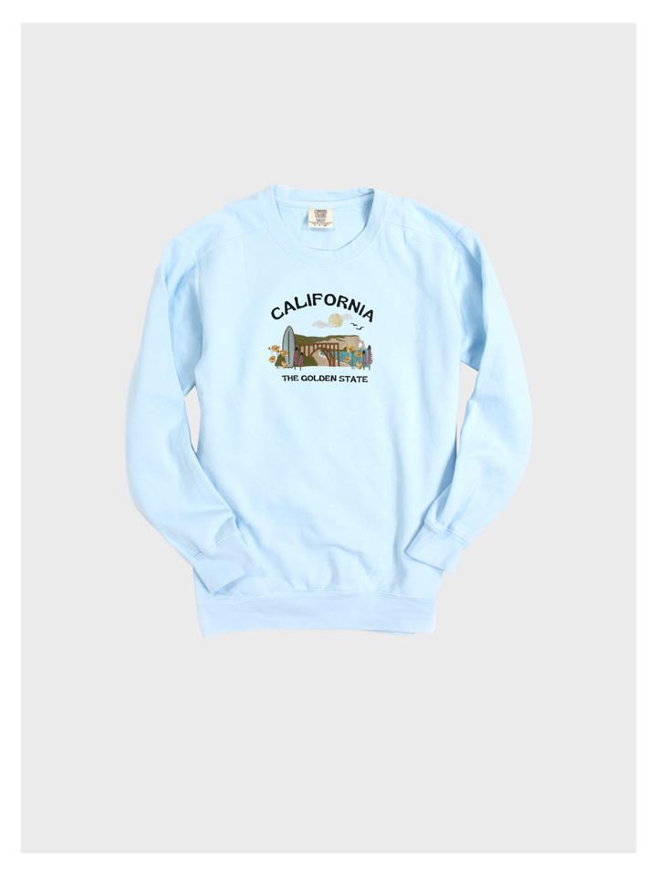 California State Embroidered Sweatshirt