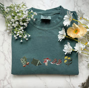 Camping Embroidered Tshirt