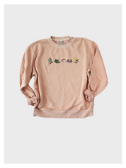 Camping Embroidered Sweatshirt
