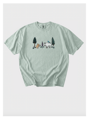 Cascade Field Guide Embroidered Tshirt