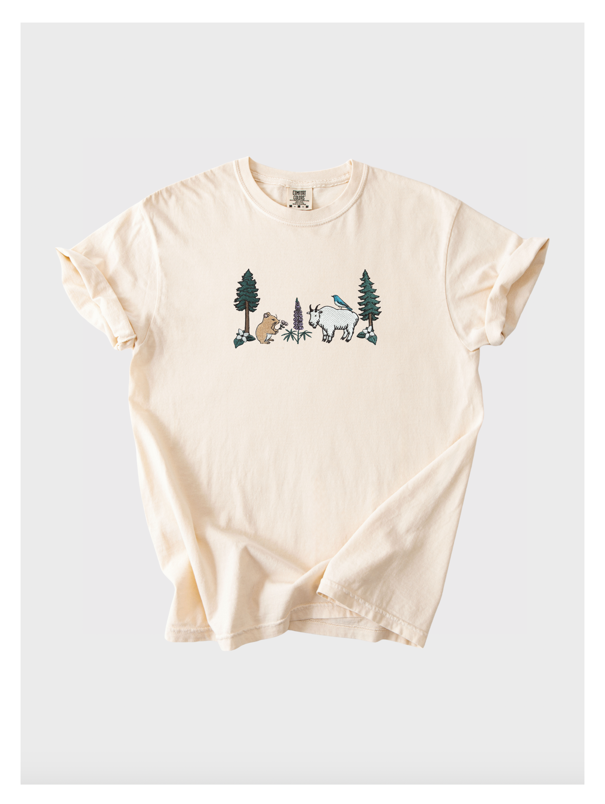 Cascade Field Guide Embroidered Tshirt