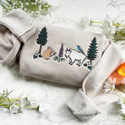 Cascade Mountains Field Guide Embroidered Sweatshirt