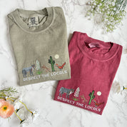 Respect Local Desert Wildlife Embroidered Tshirt