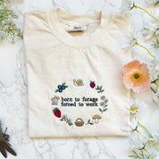 Born to Forage Embroidered Tshirt
