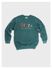 Let's Go For a Hike Embroidered Sweatshirt