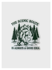 Scenic Route Sticker