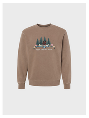 Keep Nature Wild Embroidered Sweatshirt