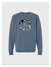 Love Your Neighbor Embroidered Sweatshirt