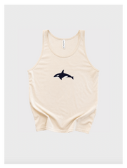 Orca Whale Embroidered Tank Top