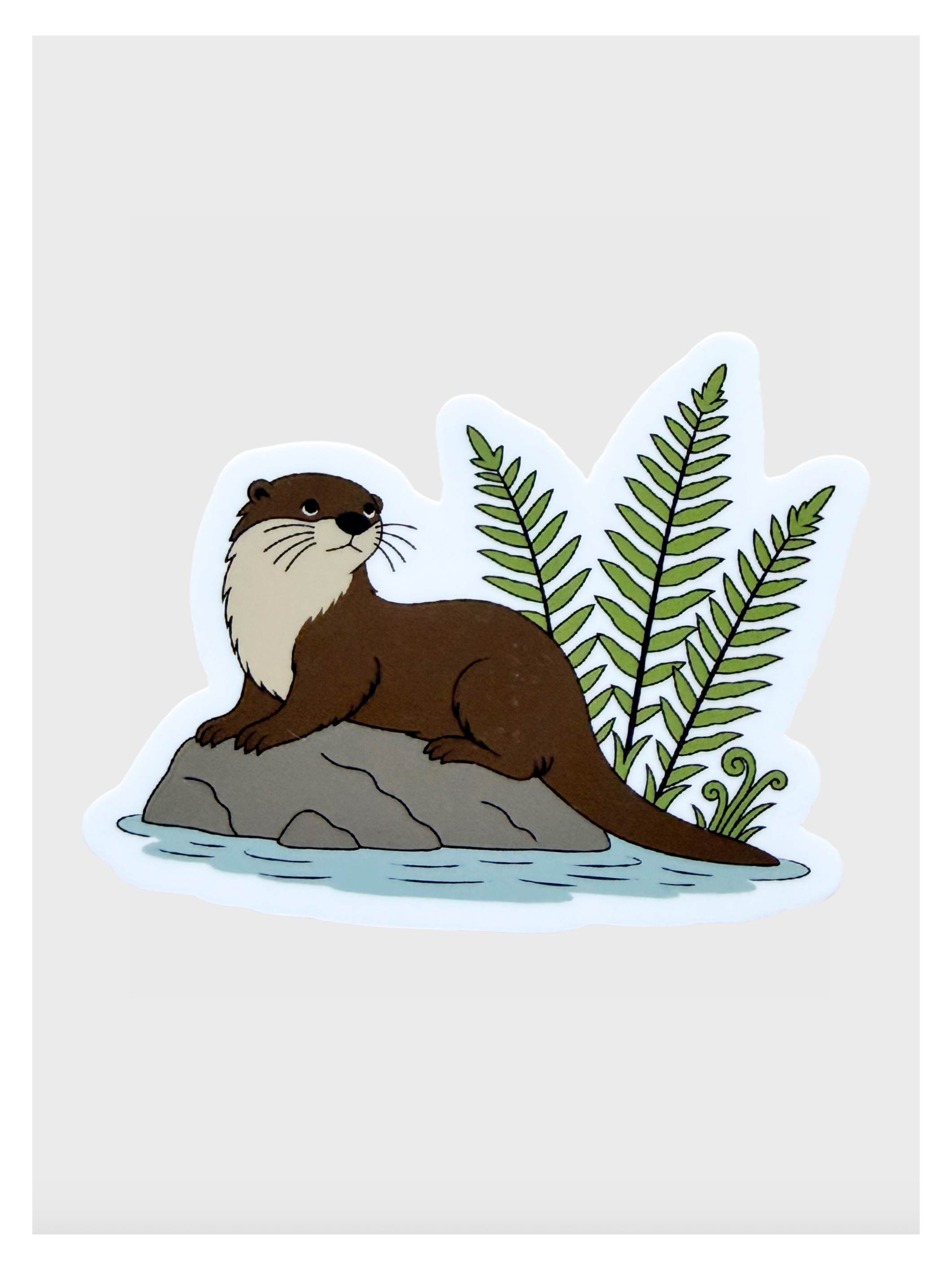 River Otter Sticker