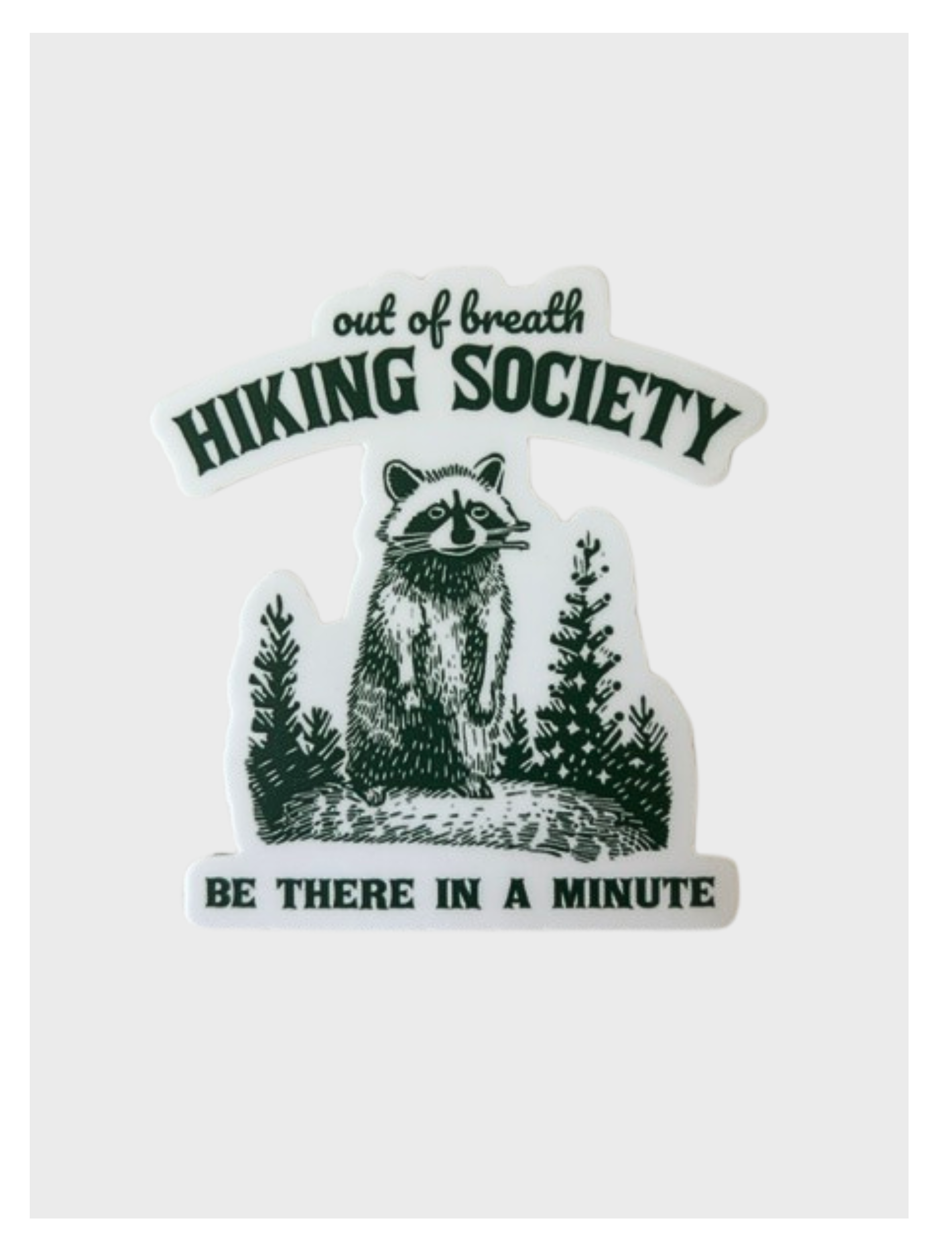 Hiking Society Sticker