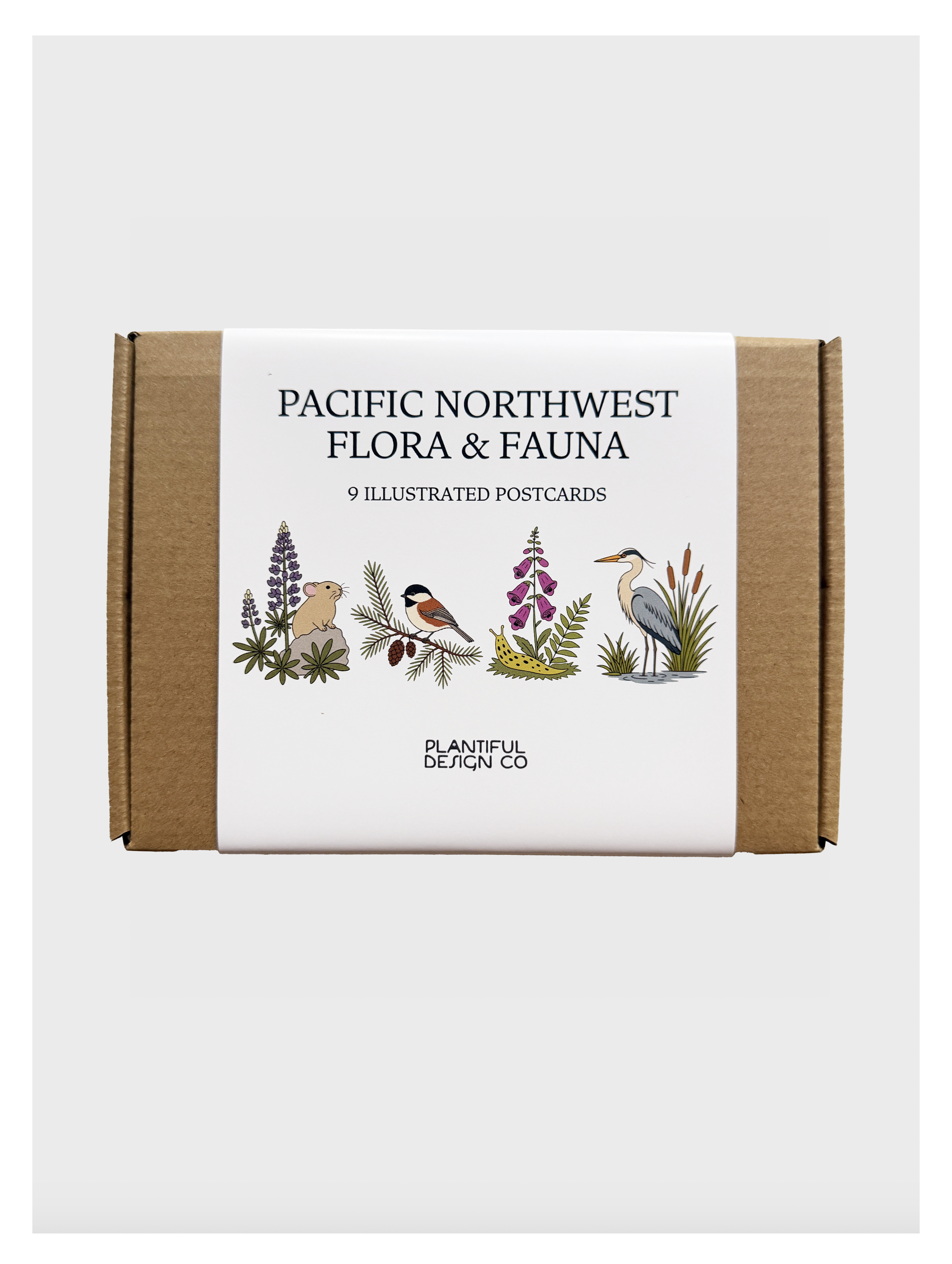 PNW Flora & Fauna Post Card Set