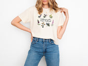 Wildflowers of the Pacific Northwest Embroidered Tshirt