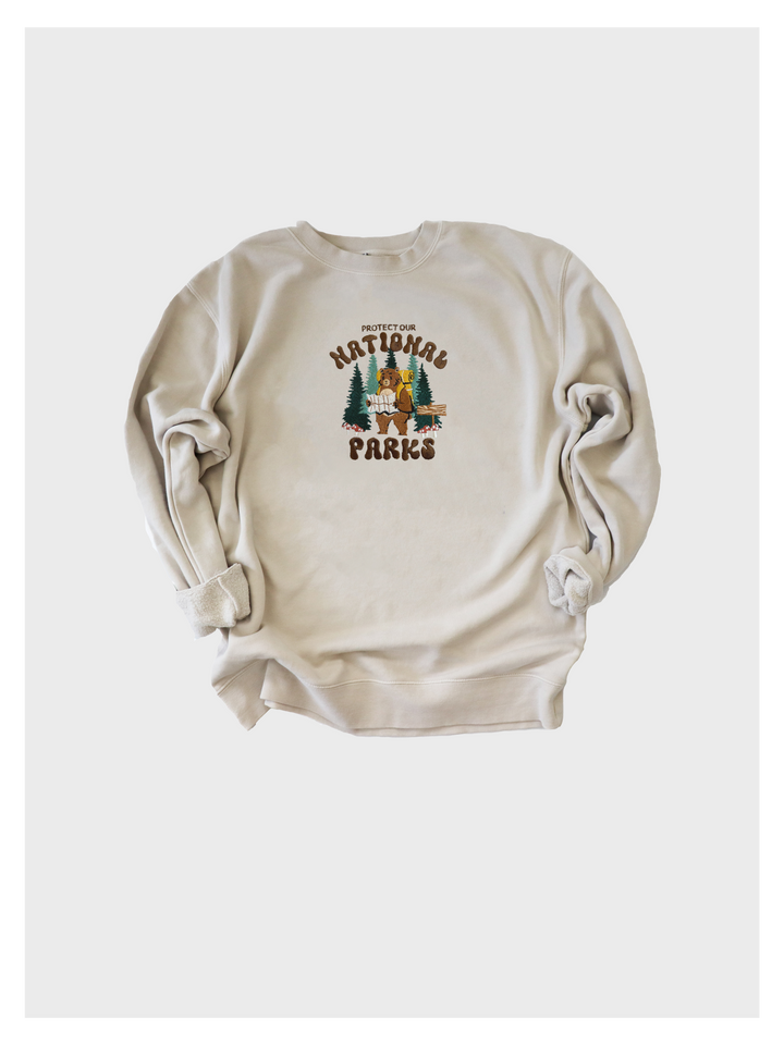 Protect Our National Parks Embroidered Sweatshirt