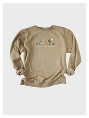 Respect Local Desert Wildlife Embroidered Sweatshirt