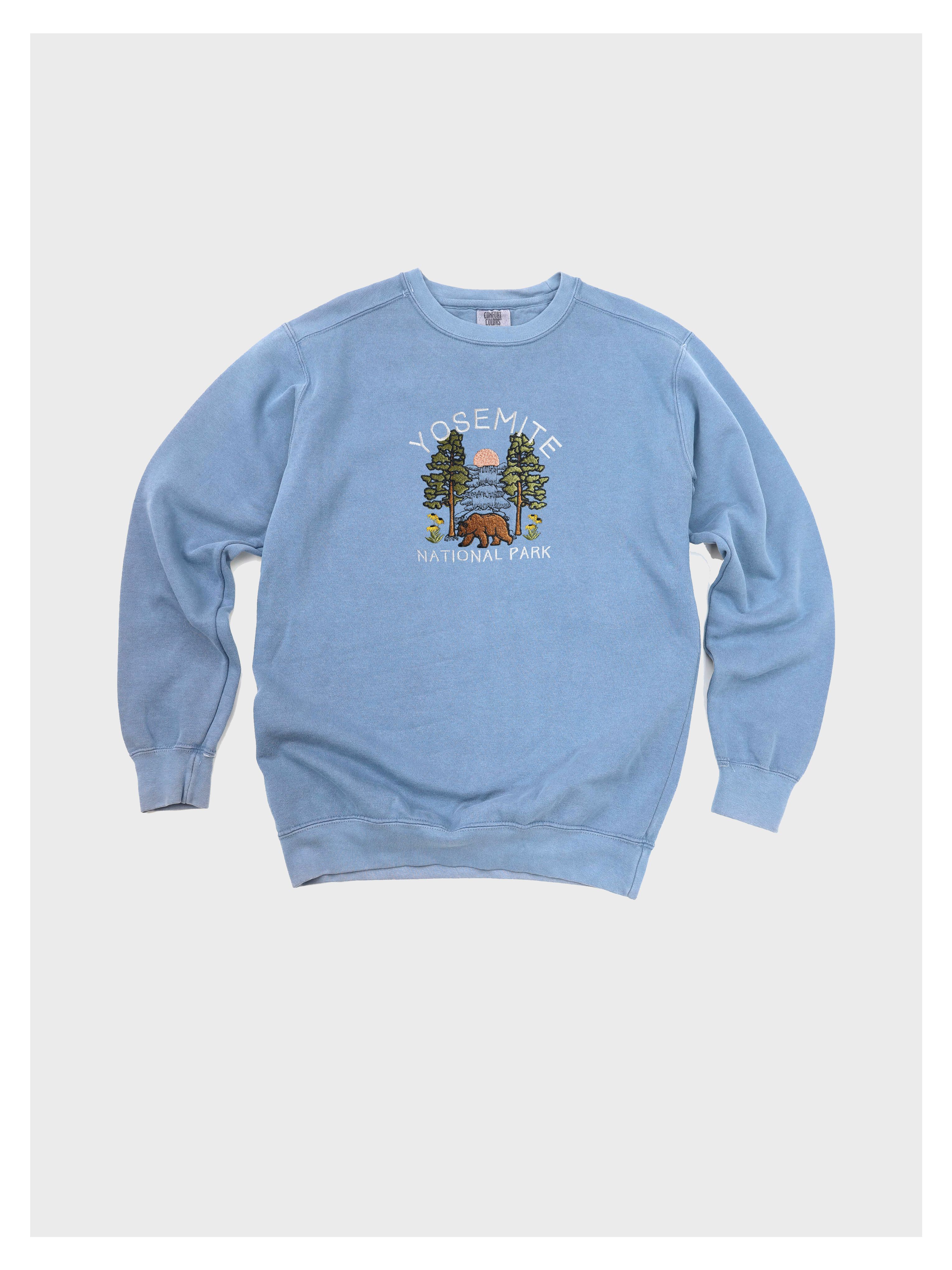 Yosemite National Park Embroidered Sweatshirt