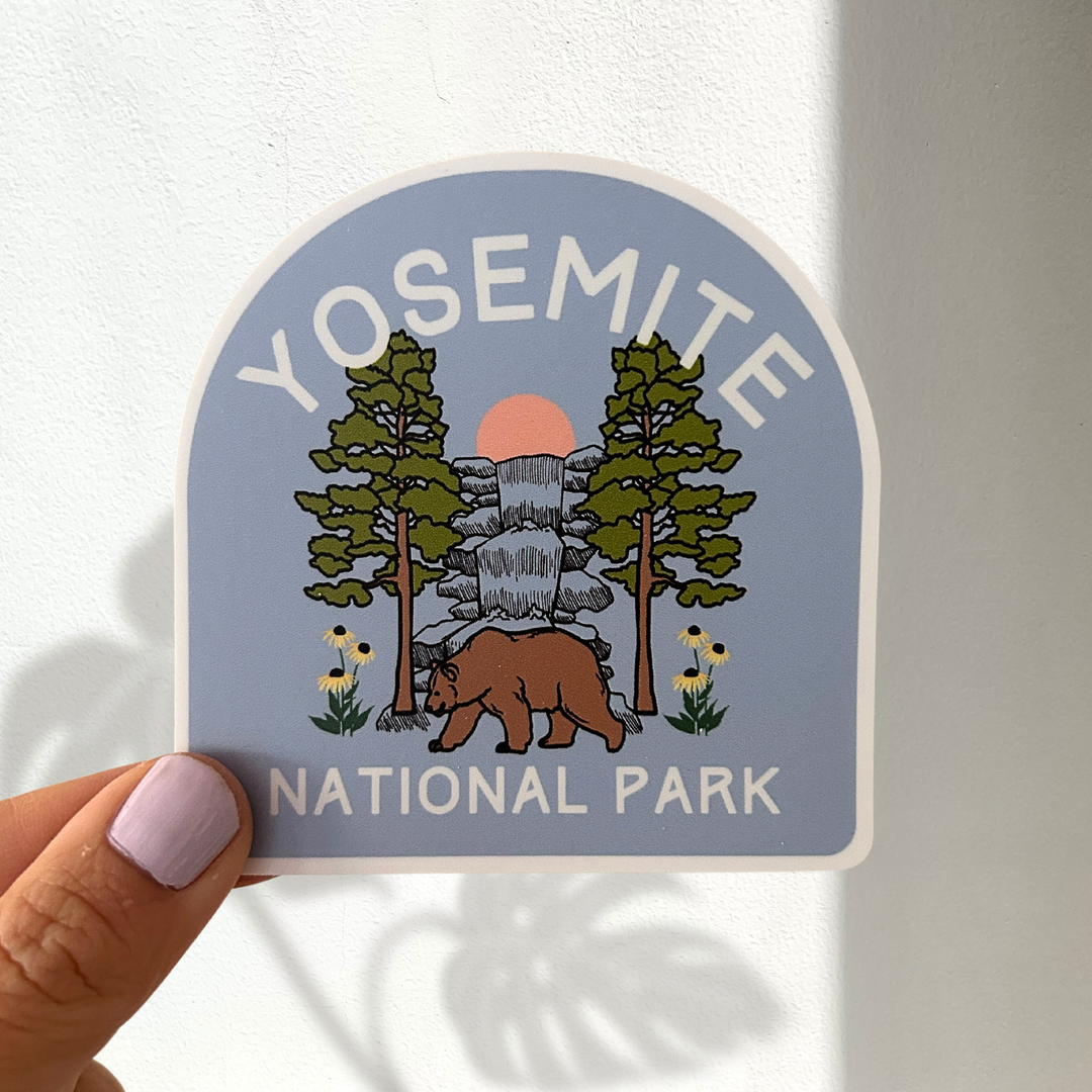 Yosemite National Park Sticker